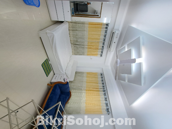 Rent A Fully Furnished one-Bedroom Flat in Bashundhara